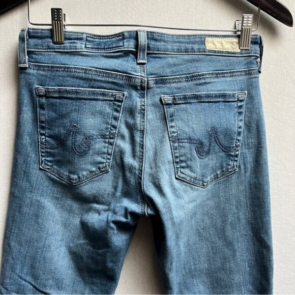 AG-ED Denim Adriano Goldschmied the prima cigarette leg jeans Sz 27R - Picture 5 of 12